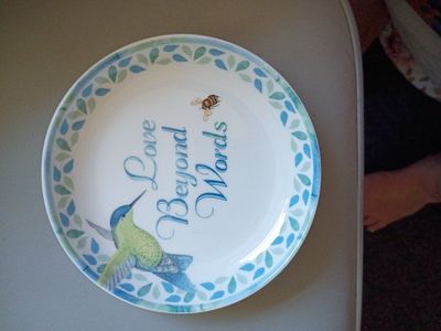 Lenox American by Design "Butterfly Meadow" plate