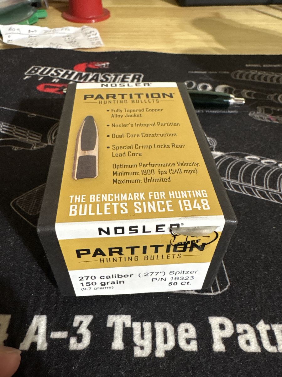 270 Nosler partition
