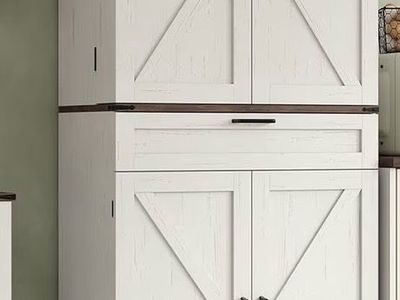 Pantry style cabinet