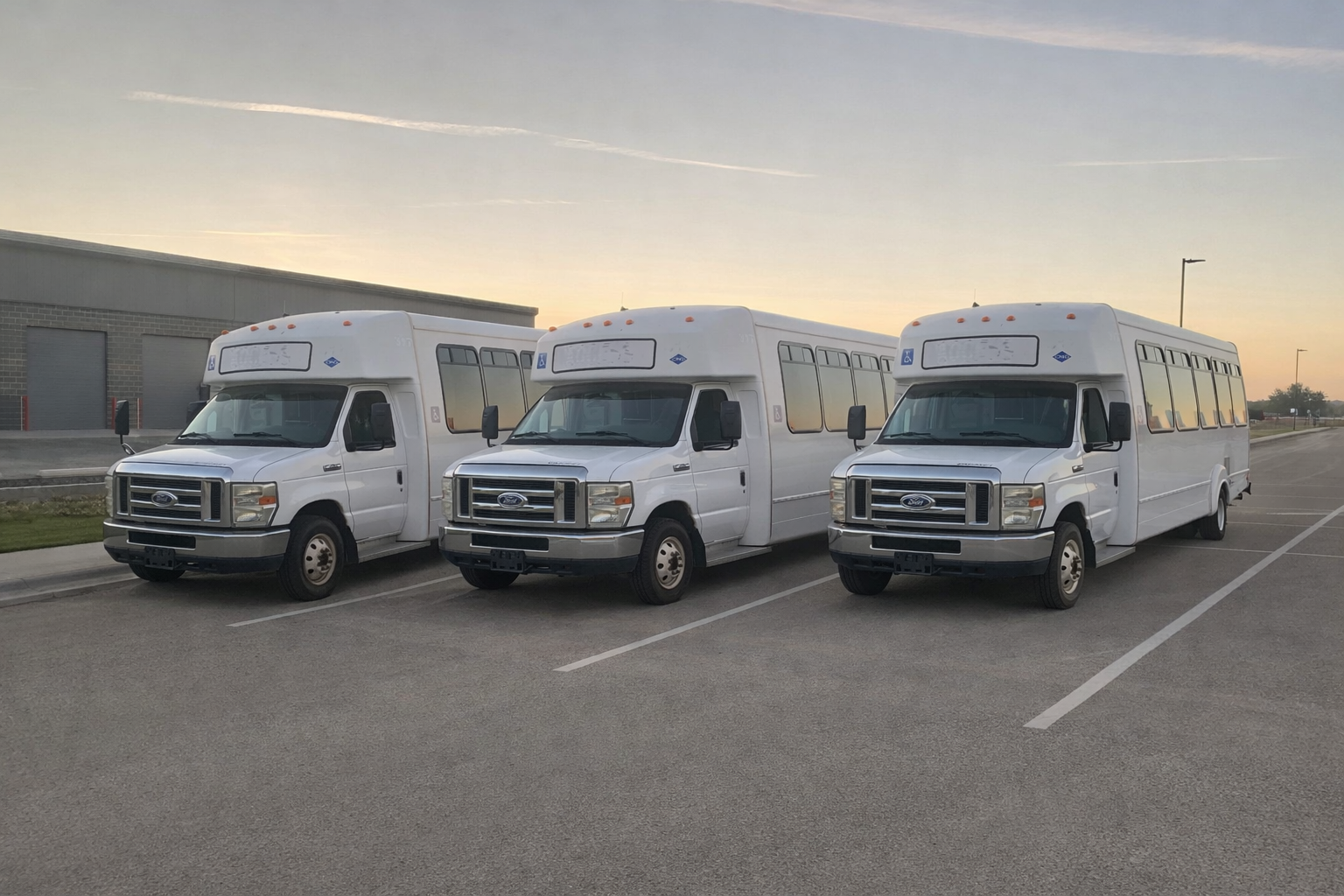 * * * PACKAGE DEAL * * * 3 Ford E-450 Shuttles