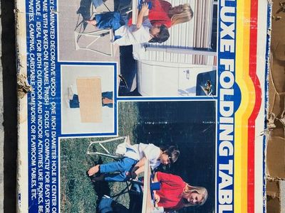 Camp picnic folding table