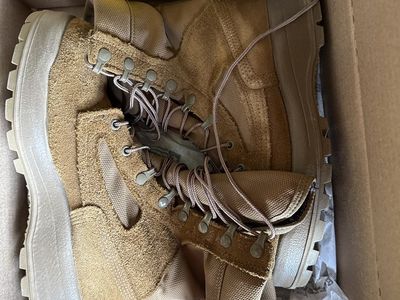 Mens Tan Combat Boots belleville Size 7 Regular