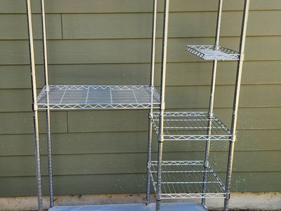 Steel Shelving on Casters