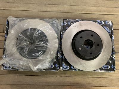 Centric Front Brake Rotors for 2005-2008 Subaru Legacy GT LGT 120.47024