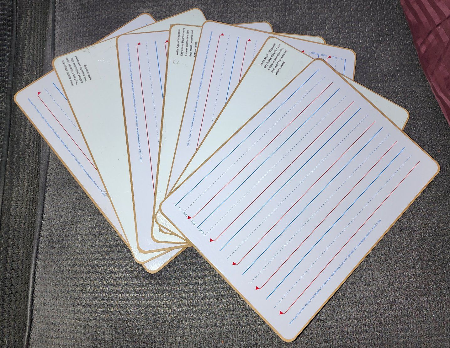 Heavy Duty Write Again Magnetic Dry Erase Boards