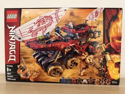 Used LEGO Ninjago Land Bounty Set 70677 - 1178 Pieces Building Toy