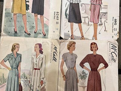 Amazing Vintage Seeing Patterns. 1940s.