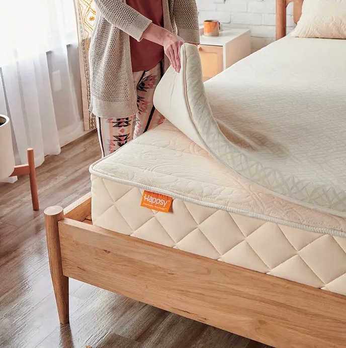 4TH OF JULY ORGANIC SLEEP SALE | HAPPSY ORGANIC QUEEN MATTRESS + TOPPER