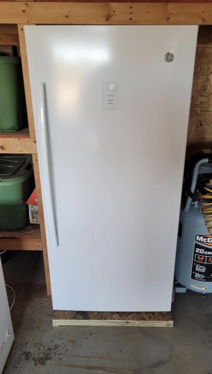 GE Upright Freezer