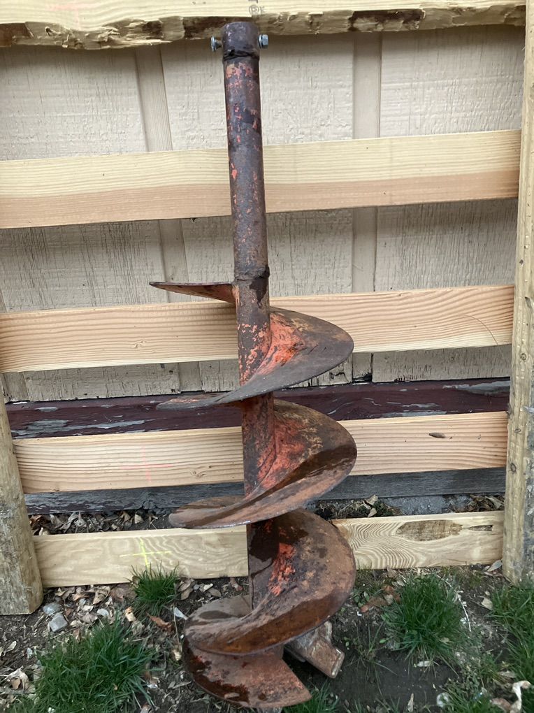 Hi Grade Steel Augur