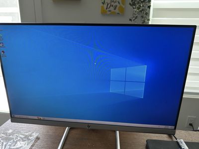 HP 24’’ Monitor 24f thin computer display good sha