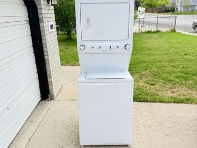 Frigidaire washer and electric dryer stackable