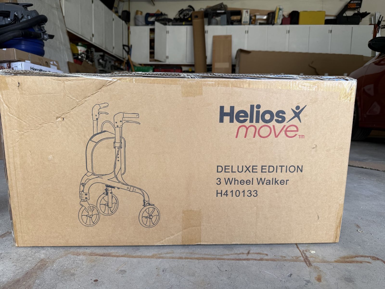 Helios Move Deluxe Edition 3-Wheel Walker