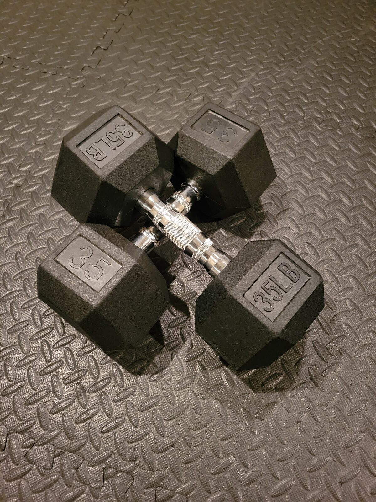 35 Lbs Pair Dumbbells