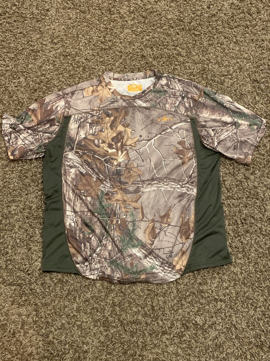 Habit Camouflage Hunting Short Sleeve Shirt XL