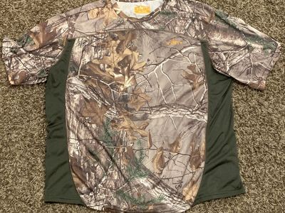 Habit Camouflage Hunting Short Sleeve Shirt XL
