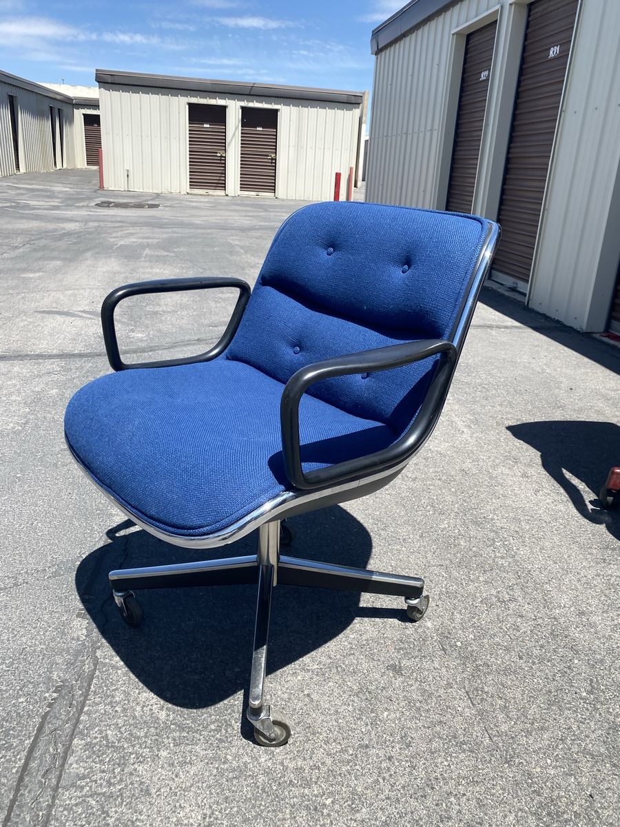 Vintage Knoll Pollock Executive Office Chair 1970’s Furniture