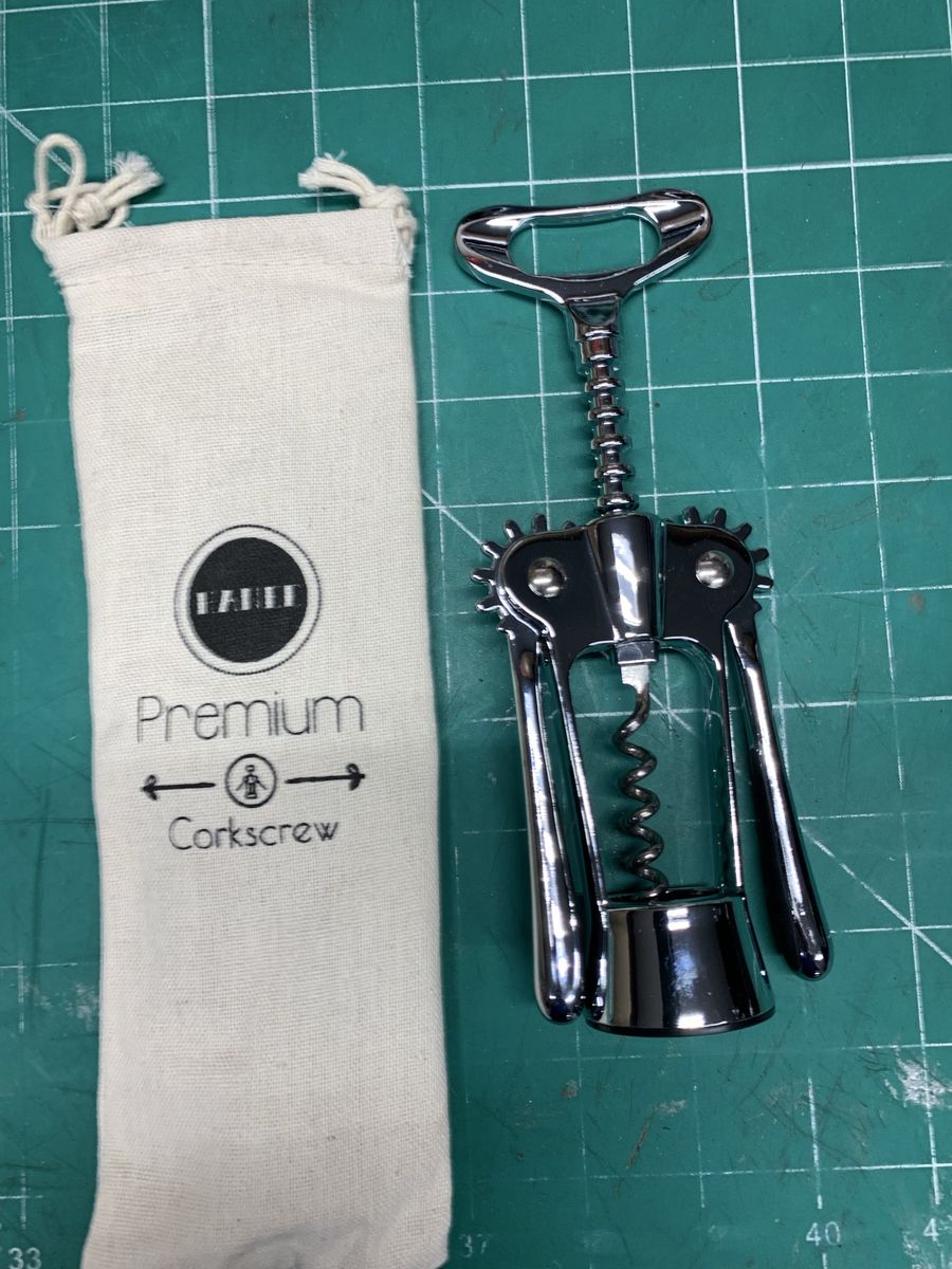 HAEE Premium Corkscrew Wine Opener with Storage Pouch