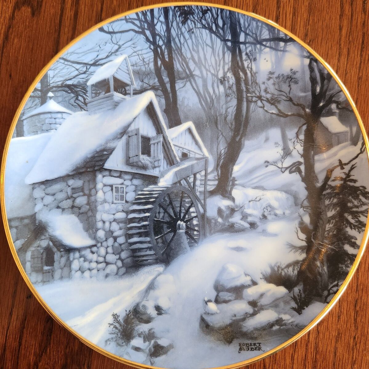 Collector Plate "Snow Bound"