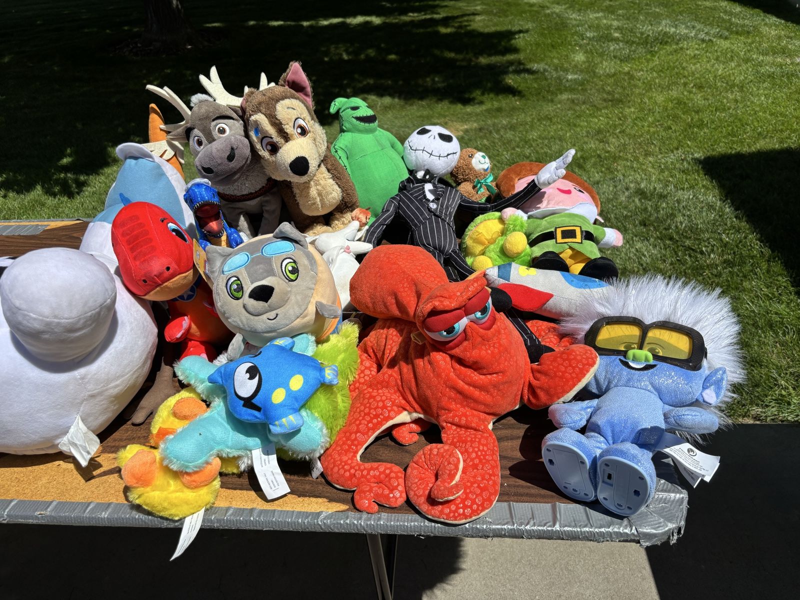 Stuffed animals assorted 20
