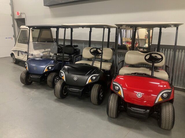 Yamaha EFI Gas Golf Cart