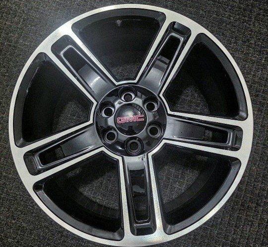 brand new 22s gmc or chevy Escalade too 22 inch 22" rims zero miles Tahoe Yukon Suburban Silverado 6 x 139.7 wheel bolt pattern
