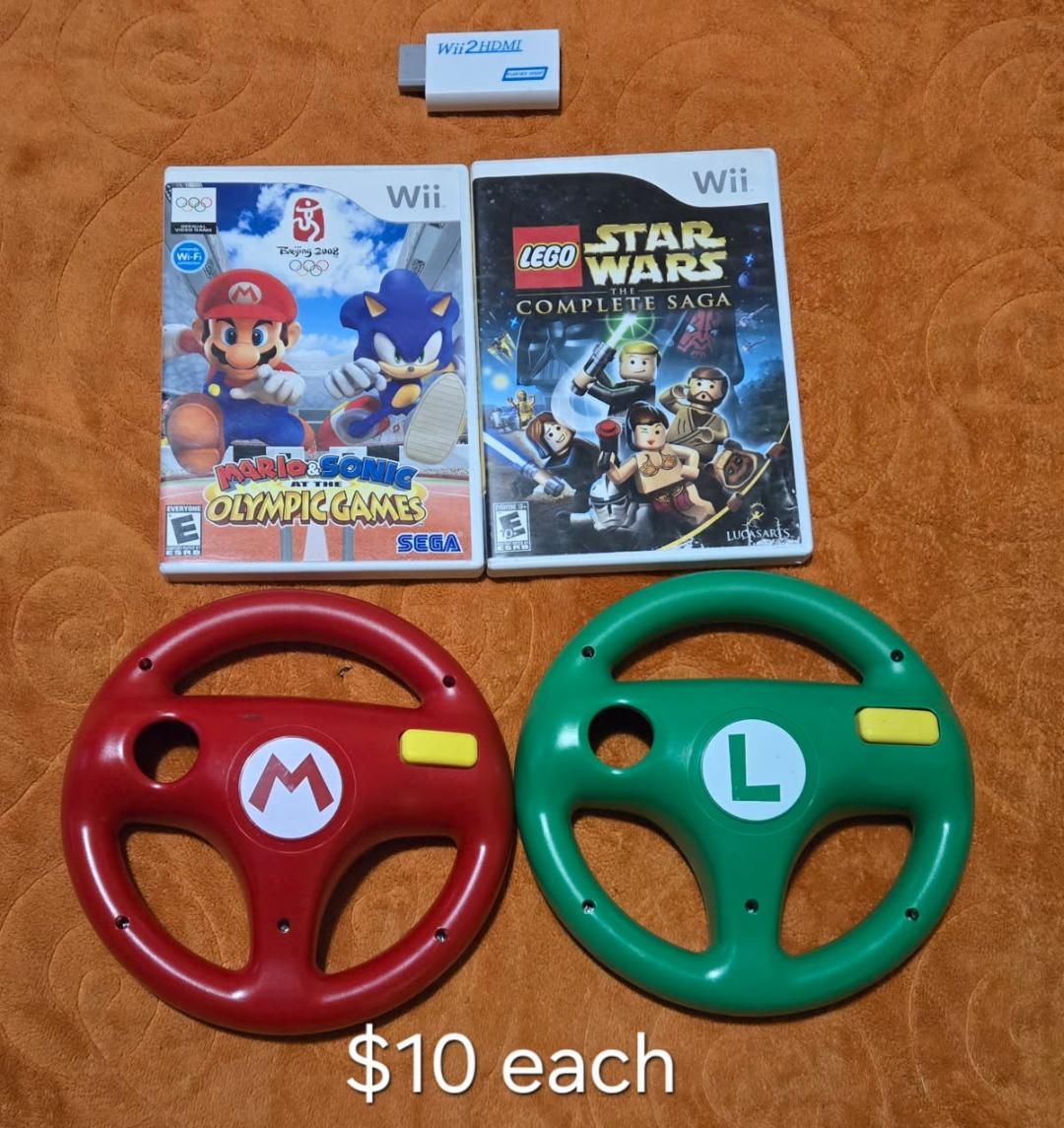 Nintendo Wii games $10 each including Lego Star Wars Complete! trades considered~