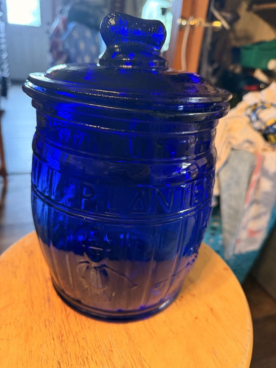 Colbalt Blue Plantars Jar