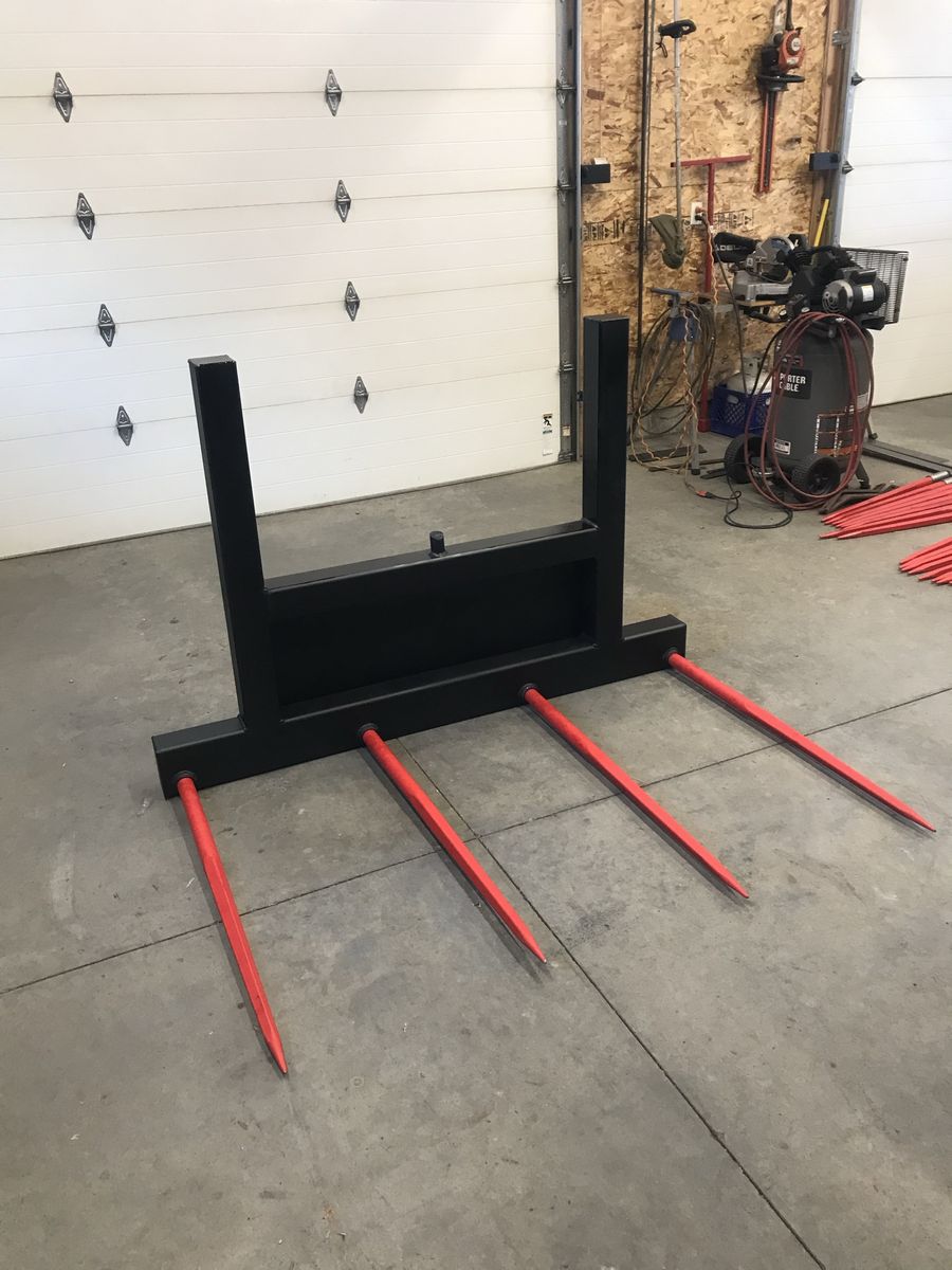 4 Spike Bale Fork