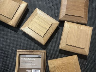 Fence Top Post Caps