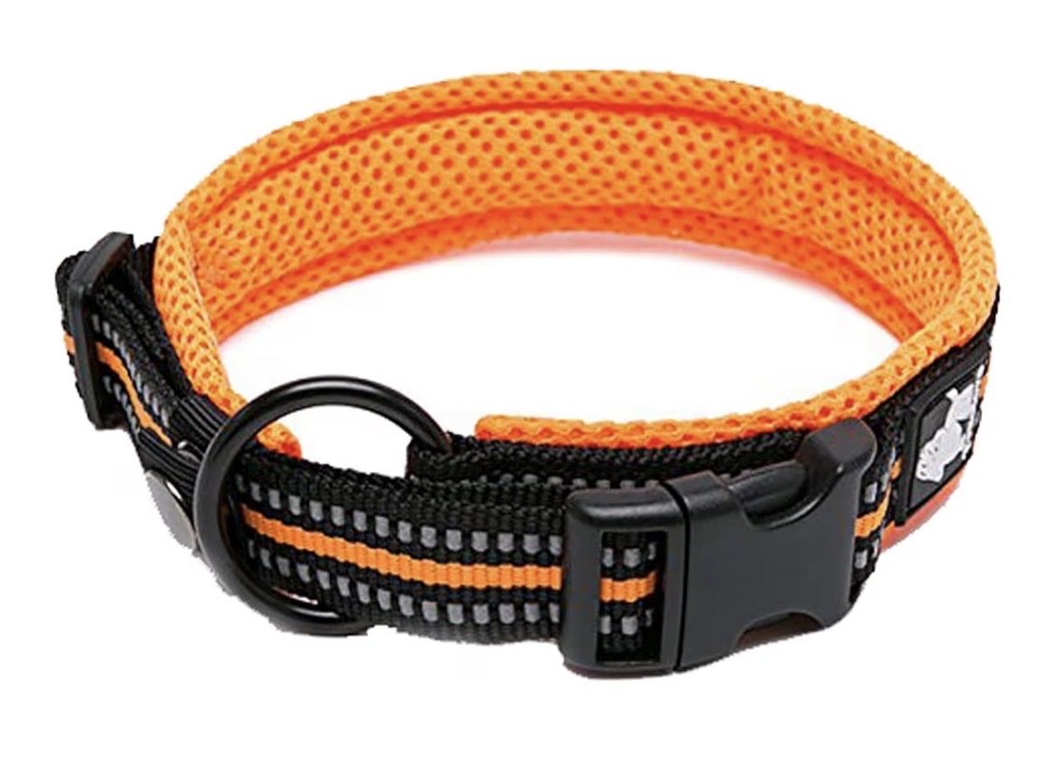 Dog Collar Reflective Premium Duraflex small