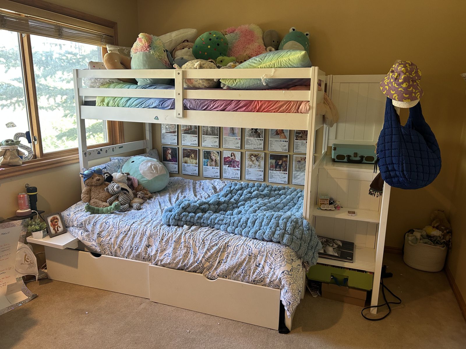 Donco Kids Arch Mission Stairway Bunkbed