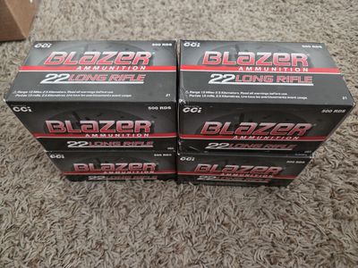 CCi Blazer 22LR - 5000 rounds