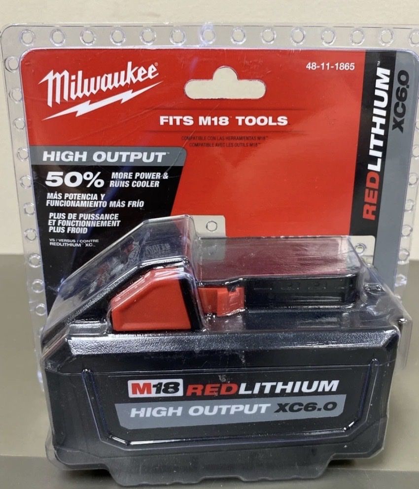 Milwaukee M18 High Output 6.0 Battery
