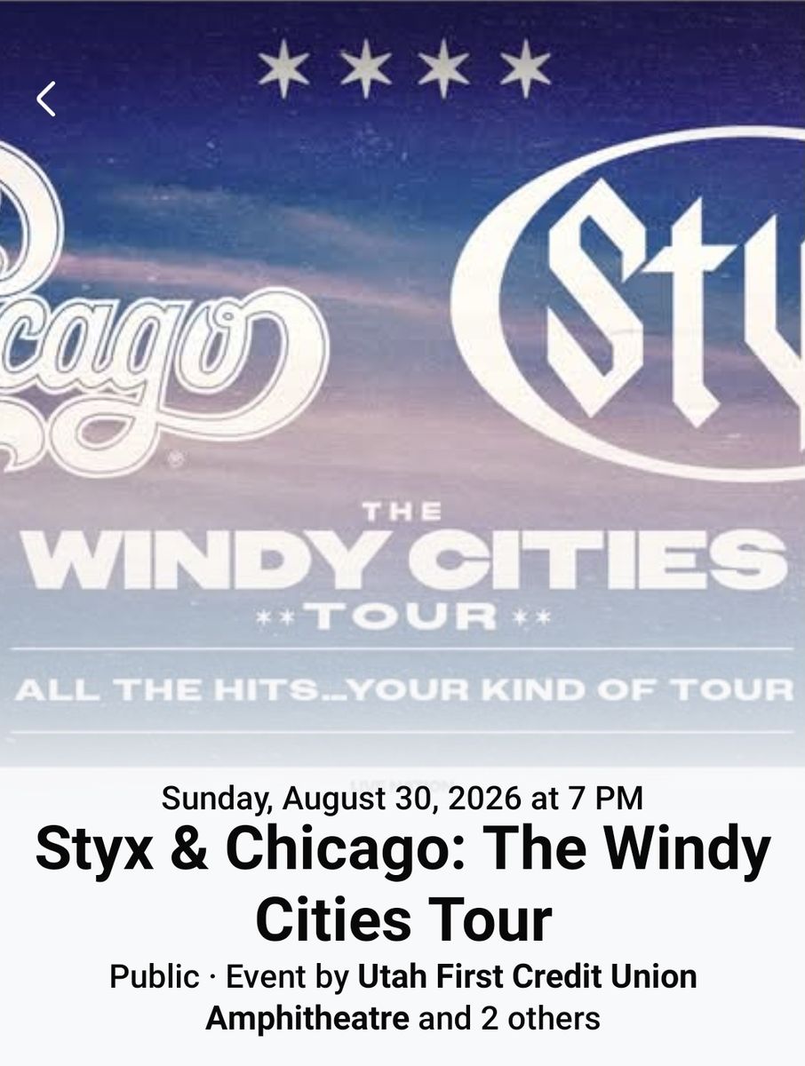 (6) STYX and Chicago Lawn Tickets