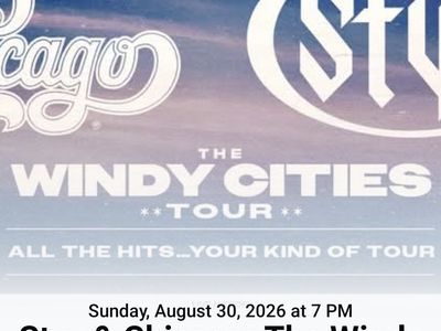 (6) STYX and Chicago Lawn Tickets