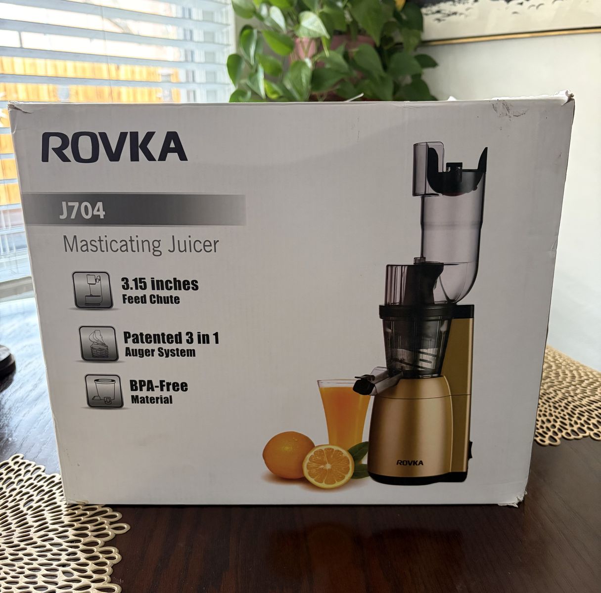 Rovka Masticating Juicer