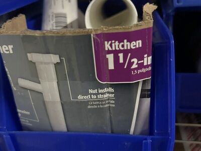 Keeney 1.5” Dishwasher Branch Tailpiece wit