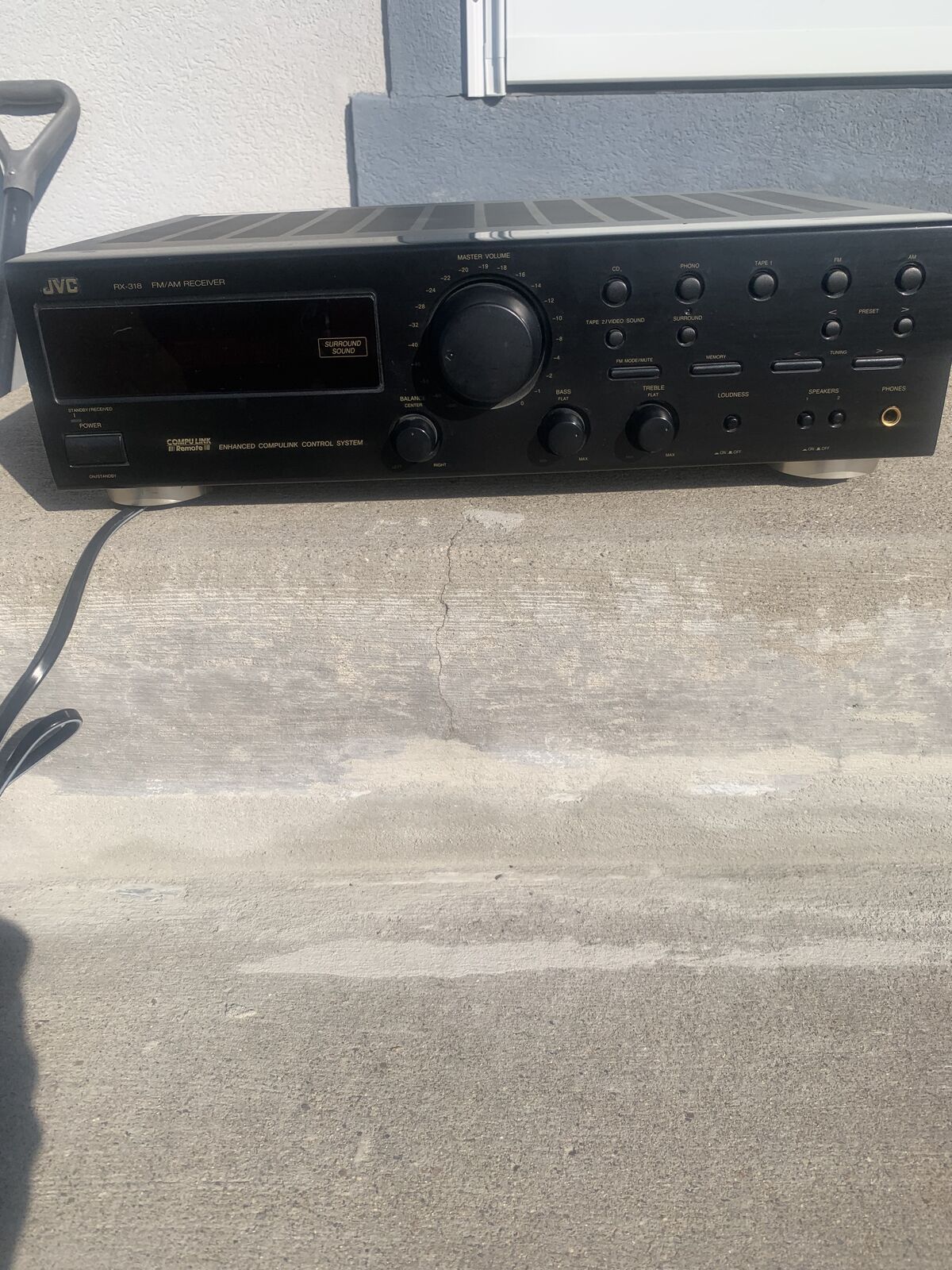 JVC RX318 Bk Receiver
