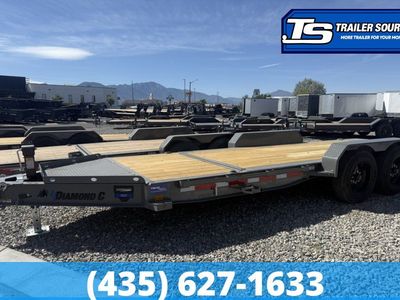 7x22 Diamond C HDT 208 Tilt Trailer - 18K GVWR -