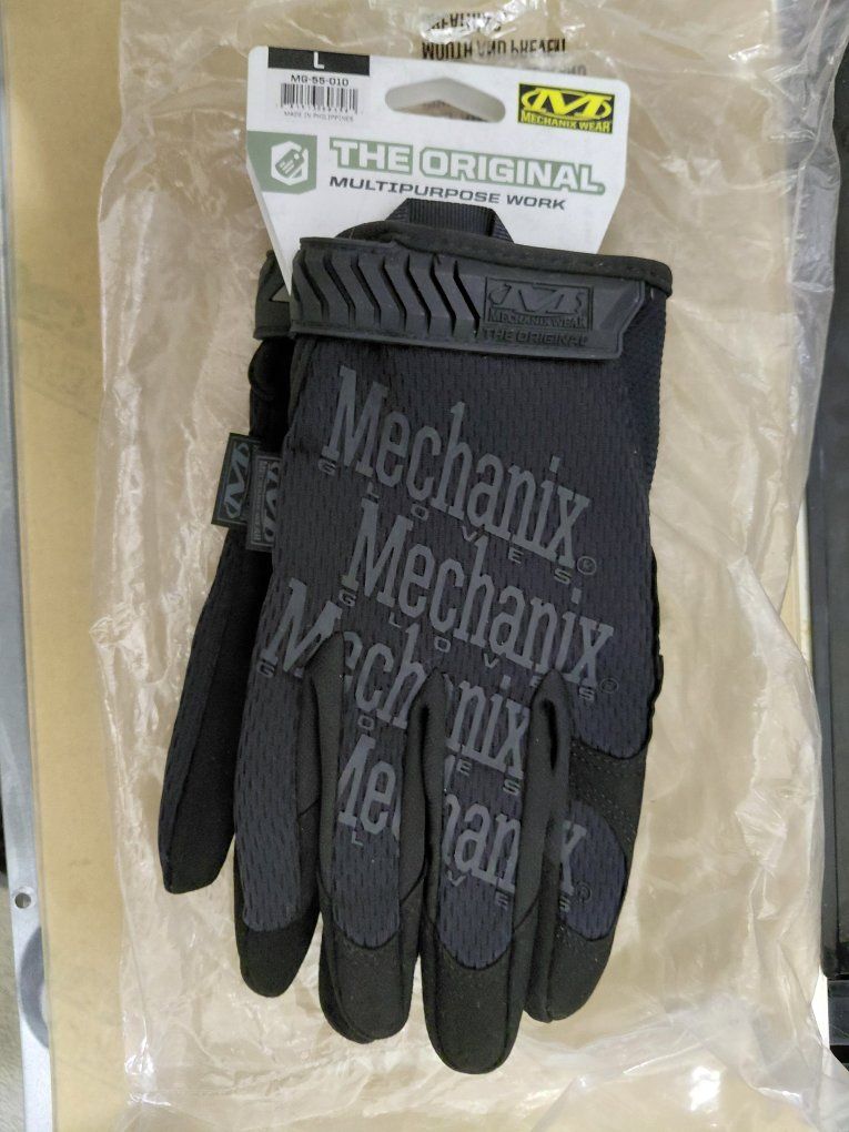 Mechanix Wear The Original Multipurpose Work Gloves Black Size Large