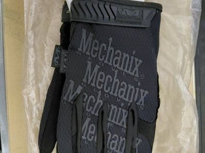 Mechanix Wear The Original Multipurpose Work Gloves Black Size Large