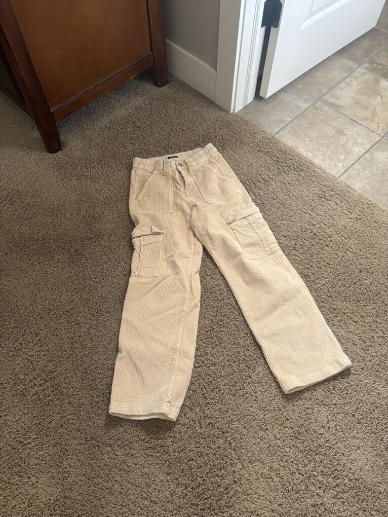 Corduroy Cargo Pants Small