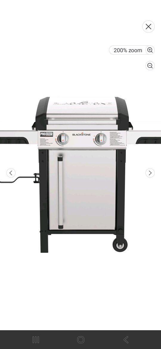 Blackstone ProSeries 22" Outdoor Griddle with Hood and Cabinet