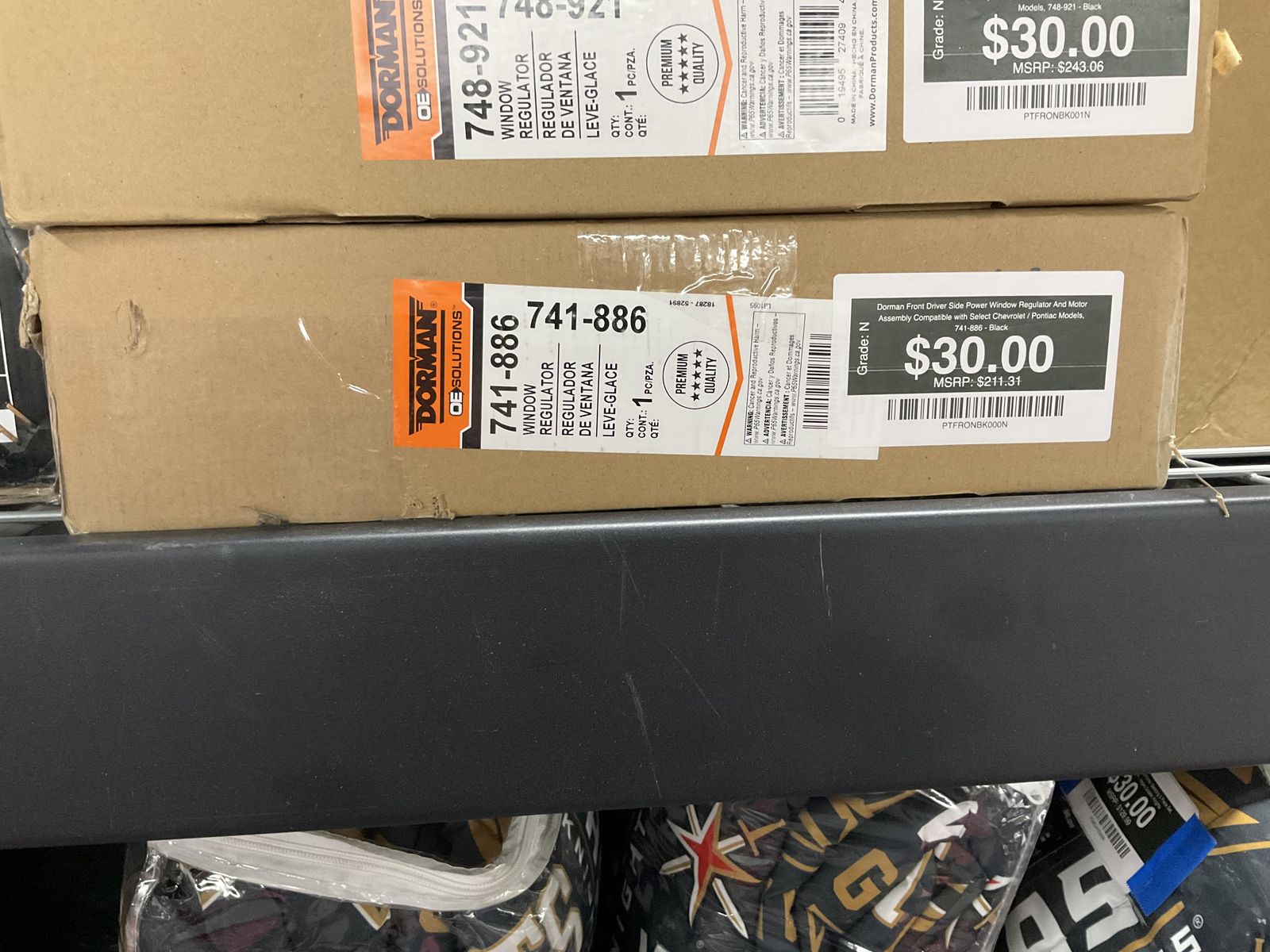 Dorman Front Driver Side Power Window Regulator & Motor Assembly (741-886)