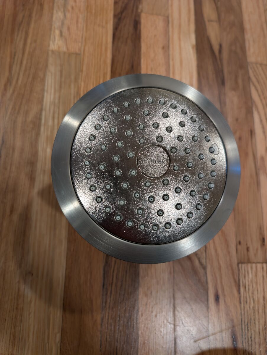 Kohler Forte shower head, brushed nickel - 2.5gpm