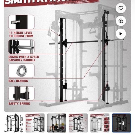 Smith Machine Attachment