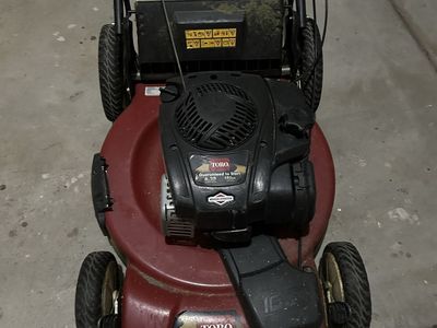 Toro Recycler 22" Self-Propelled Walk-Behind Mower, 6.75 ft-lb Gross Torque Briggs & Stratton Engine