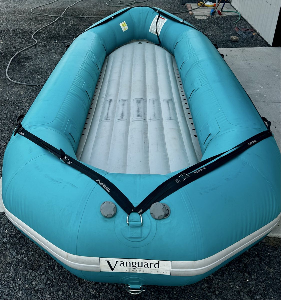Vanguard Self Bailing White Water Raft