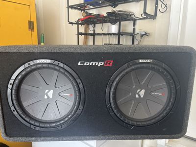Kicket Comp R Car Subwoofer
